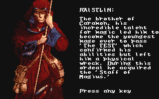 Heroes Of The Lance screenshot 4 for Amiga